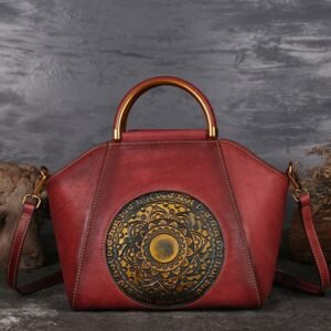 Genuine Embossed Leather