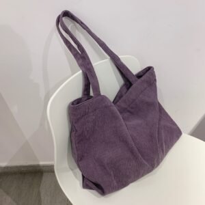 Corduroy Tote Bag Girls